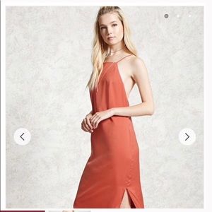 Amber Maxi Dress with Side Spilt forever 21